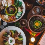 A picture of healthy foods