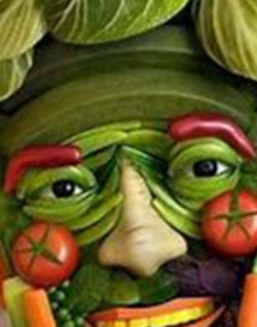 Fruits and vegetables face