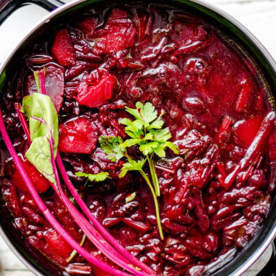 red beet stew