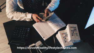 pic of a man counting money in his hands. Preparing taxes. Tax deductible hobbies
