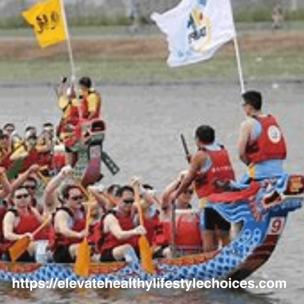 Chinese Dragon Boat Racing