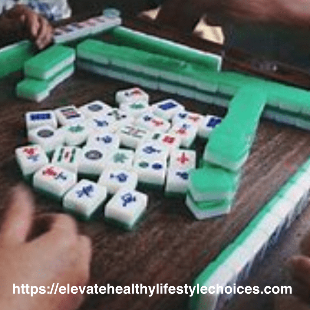 Chinese tile game